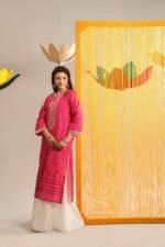 Printed Embroidered Shirt - PE26-89 - Image 4