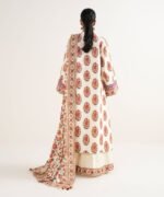 Cotton Printed Multi 3 Piece Suit - Image 4