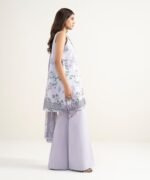 Lawn Embroidered Lilac 3 Piece Suit - Image 3