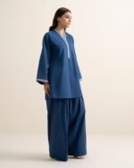 Boxy Shirt PRS26SHMV124 Sapphire PK - Image 3