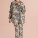 2 Piece - Printed Suit - PS26-77