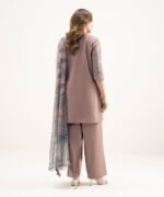 Lawn Embroidered Tea Pink  3 Piece Suit - Image 4