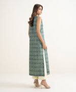 Lawn Printed Green Shirt - Image 3