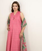 Lawn Printed Pink  2 Piece Suit