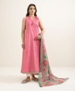 Lawn Printed Pink  2 Piece Suit - Image 2