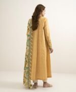 Lawn Printed Yellow 2 Piece Suit - Image 4