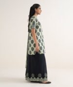 Lawn Printed Black 2 Piece Suit - Image 3