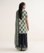 Lawn Printed Black 2 Piece Suit - Image 4