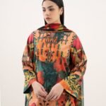 Cotton Printed Multi 2 Piece Suit