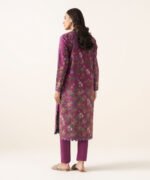 Lawn Printed Purple 2 Piece Suit - Image 4