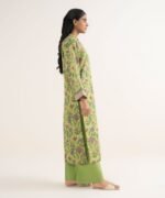 Lawn Printed Green 2 Piece Suit - Image 3