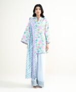 Lawn Multi Embroidered 3 Piece Suit - Image 2