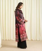 Blended Satin Printed Multi 3 Piece Suit - Image 3