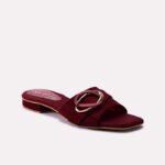Casual Slipper Maroon