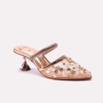 Bridal Court Shoes Peach