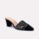Fancy Court Shoes Black