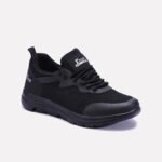 Black Breathable Sneakers