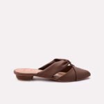 Brown Casual Mules - Image 2