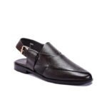 Brown Minimalist Peshawari Chappals