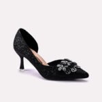 Bridal Court Shoes Black