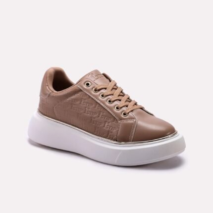 Women Sneaker Shoes Brown