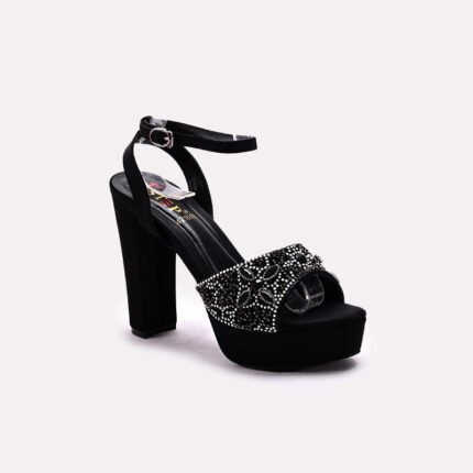 Bridal Sandal Black