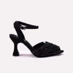 Black Bridal Peep Toes - Image 2