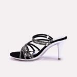 Black Bridal Sandal - Image 3