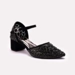 Bridal Court Shoes Black