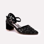 Bridal Court Shoes Black