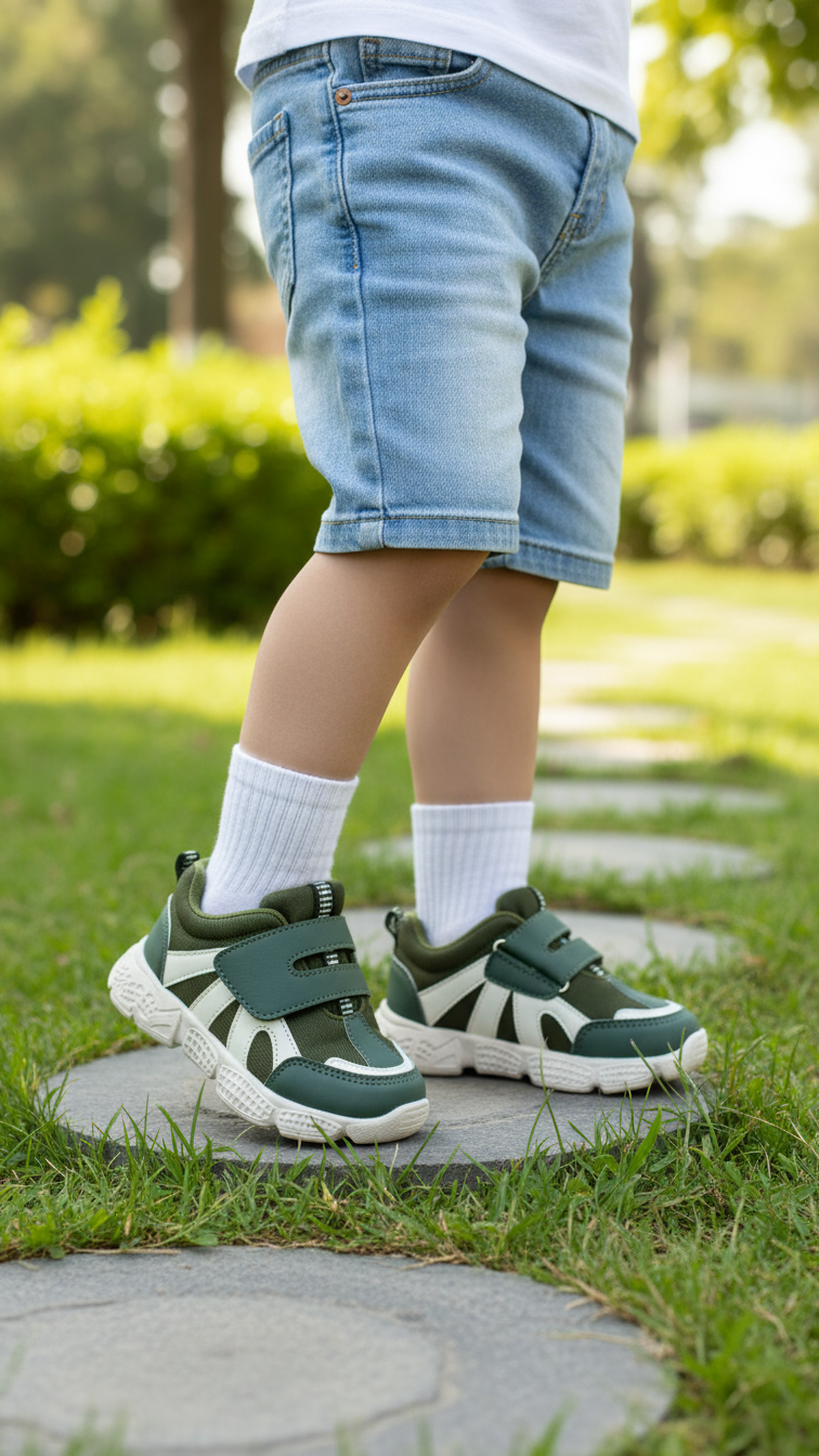Boys Green Boys Casual Jogger KD8090