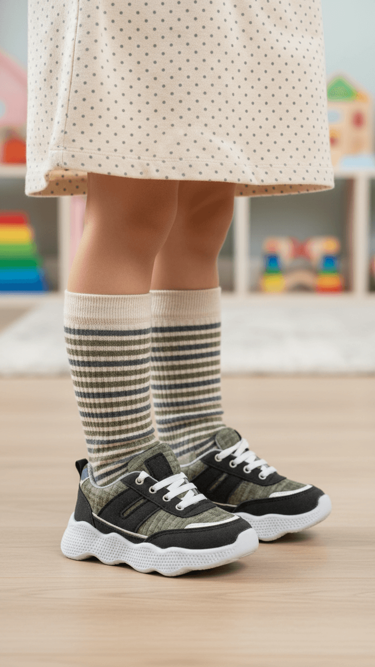 Girls Black Casual Jogger KD8108