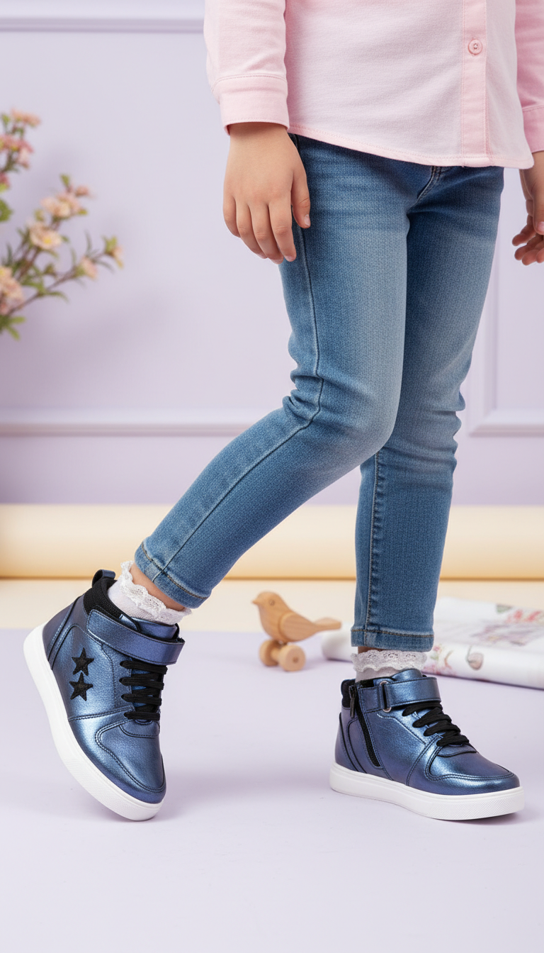 Girls Navy Casual Jogger KD8150