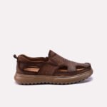 Brown Roman Sandals For Men - Image 2