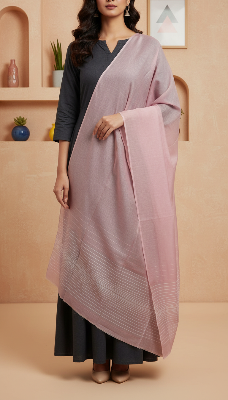 Peach Summer Stole PD6081