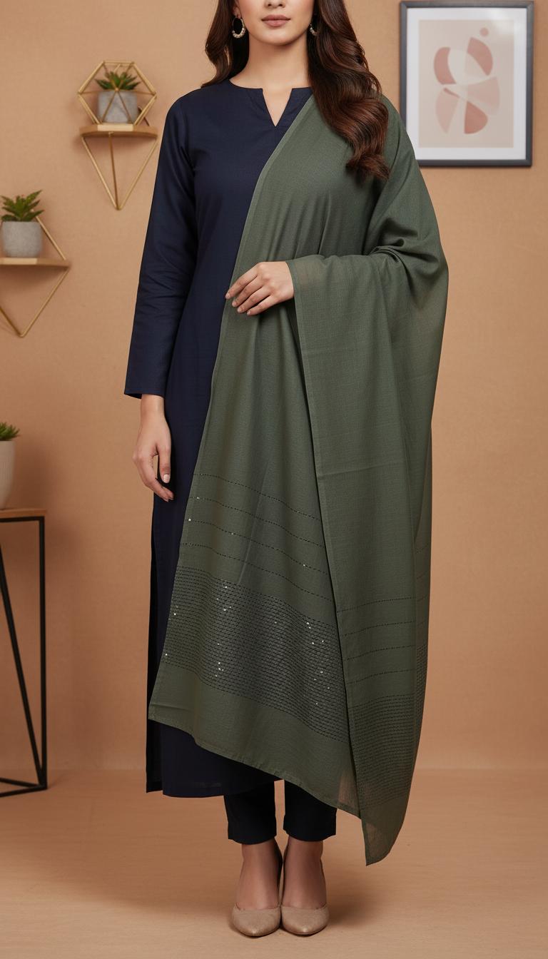 Mehndi Summer Stole PD6103
