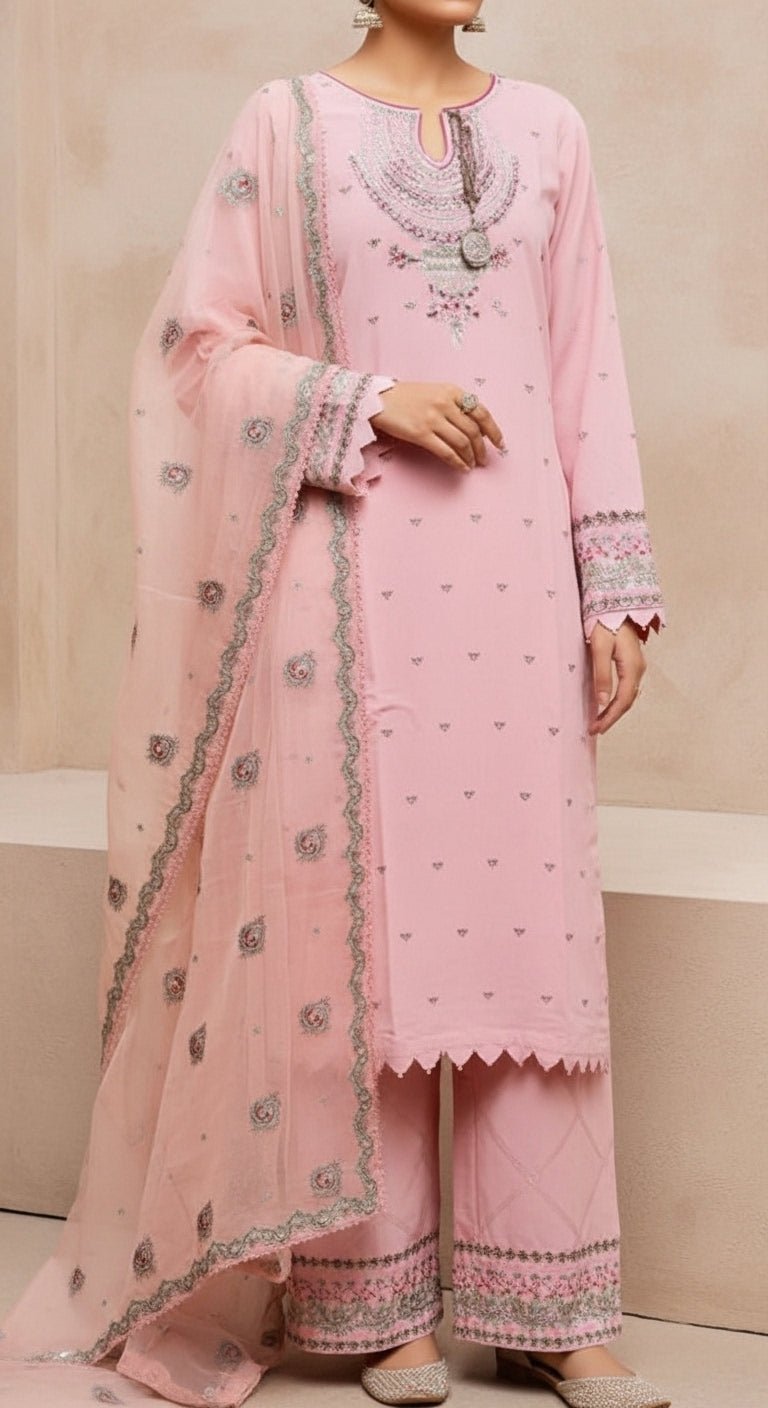 3 PC Embellished Suit PF6020