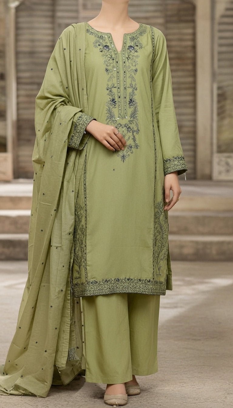 3 PC Embellished Suit PS6009