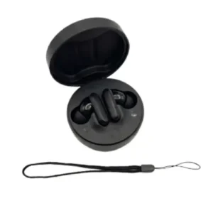 Air 7 TWS Wireless Earbuds in Black — front view
