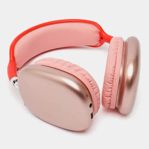 Air AAA max Wireless Headset in Red — front view