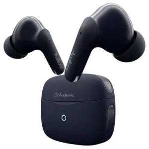 Audionic Airbud 740 ION with ANC in Midnight Blue — front view