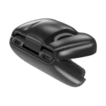 Audionic Battlebuds Wireless Earbuds in Black — front view
