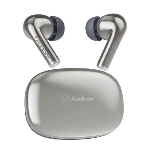 Audionic Trance Airbud 820 With ANC in Gray — front view