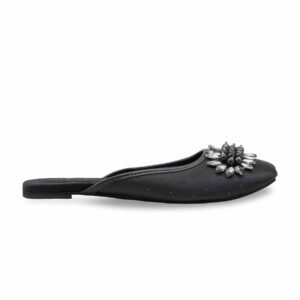 Black Ethnic Back Open Khussa EC8596 view 3