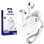 BMC 20 TWS Wireless Earbuds in White — front view