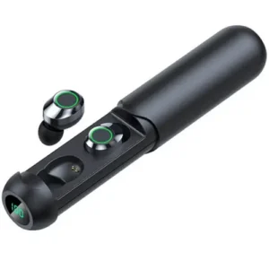 BQ40 HIFI Sound Quality Fingerprint Touch Earbuds in Black — front view