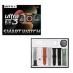 DS7 in 1 Smart Watch in Black — front view