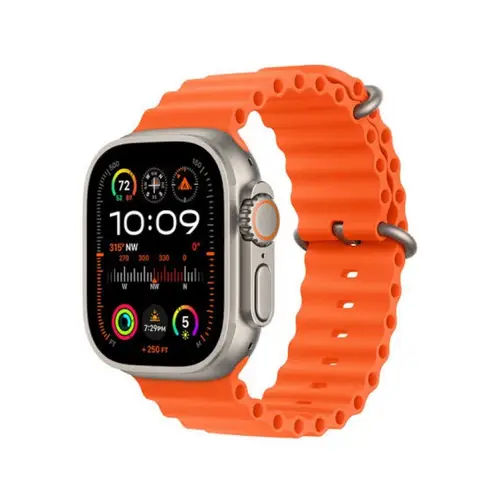EZ M10 Ultra 2 With 7 Straps Smart Watch in Silver — front view