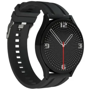 GT1 Bluetooth Calling Smartwatch in Black — front view