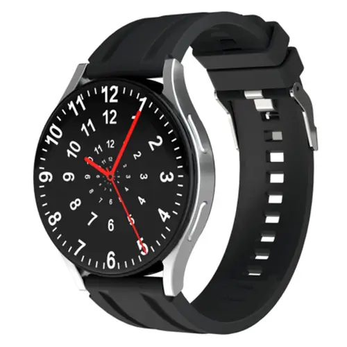GT1 Bluetooth Calling Smartwatch in Silver — front view
